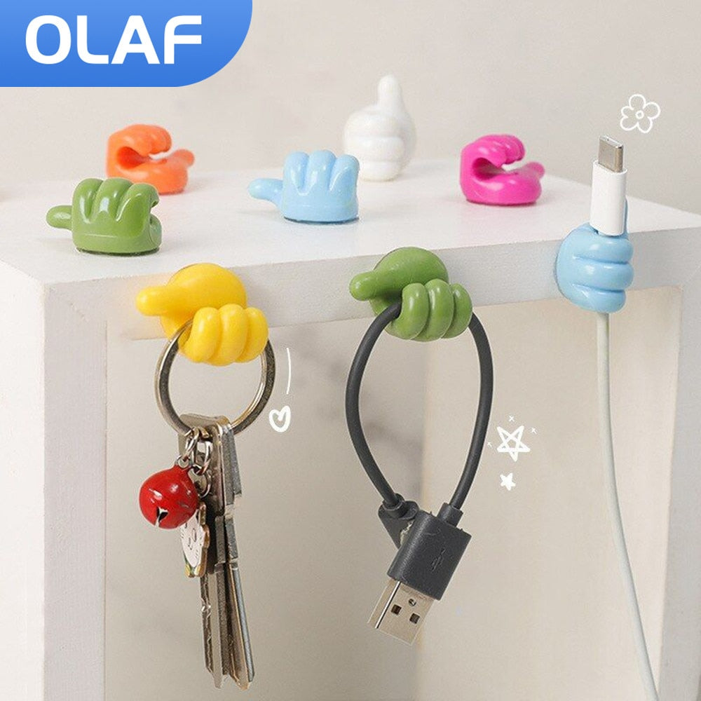Multifunctional Silicone Thumb Hook Clips
