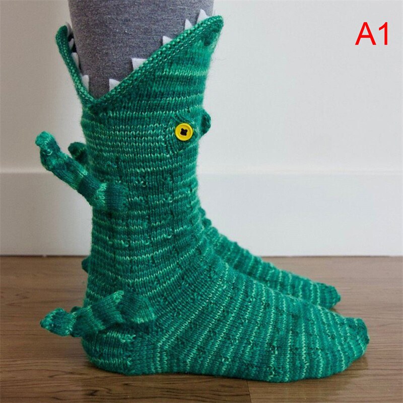1Pair Cartoon Animal Shape Socks