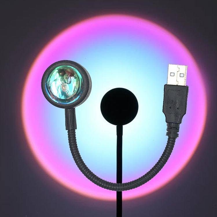 USB Sunset LED Lamp