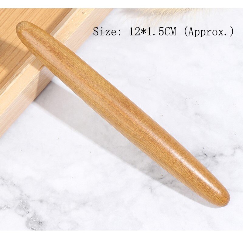Long Wooden Spa Muscle Roller Stick