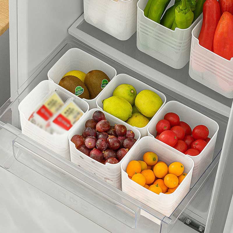 Fridge Organizer Food Fresh Storage Box Refrigerator Side Door Vegetable Fruit Spice Case Food Container Kitchen Storage Boxs